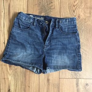🌻Madewell high rise jean shorts🌻